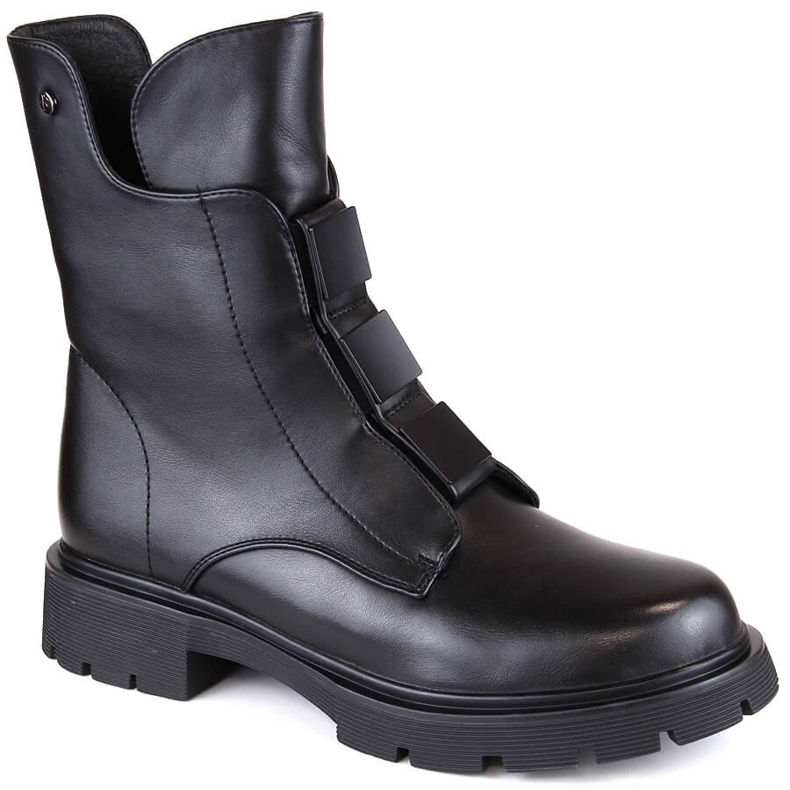 Stivali neri isolanti da donna con cerniera Filippo DBT4890 nero
