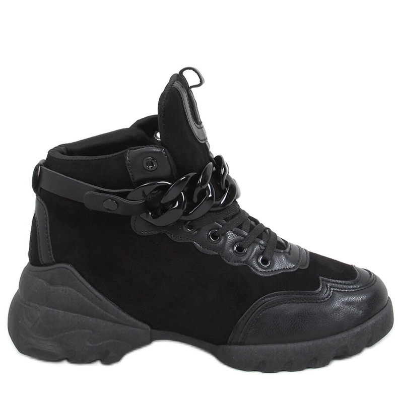 Sneakers con catena Peri Black staccabile nero
