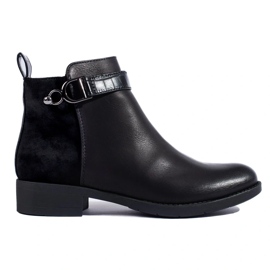 SHELOVET Stivaletti da donna classici neri nero