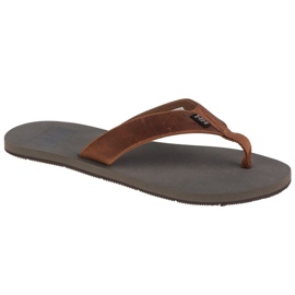 Sandali in pelle Helly Hansen Seasand 2 M 11955-725 infradito marrone