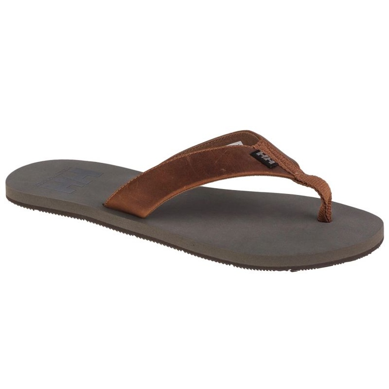 Sandali in pelle Helly Hansen Seasand 2 M 11955-725 infradito marrone