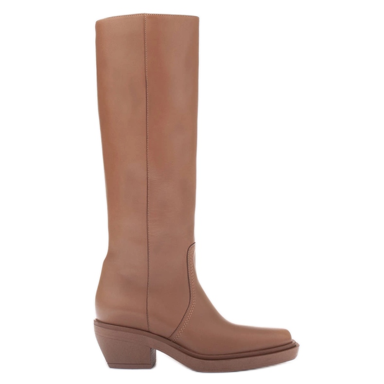 Marco Shoes Stivali da cowboy Imane beige