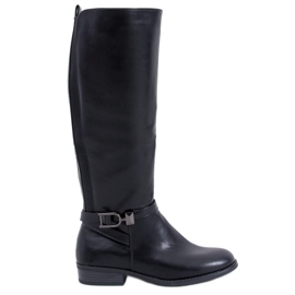 Stivali pieno fiore da donna Jessie Black nero
