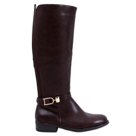 Stivali pieno fiore Jessie Brown da donna marrone