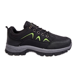 Scarpe sportive da trekking da uomo nere nero