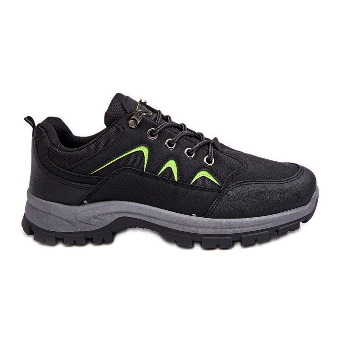 Scarpe sportive da trekking da uomo nere nero