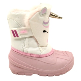 Scarponi da neve per calzature per bambini Befado 160P013 rosa