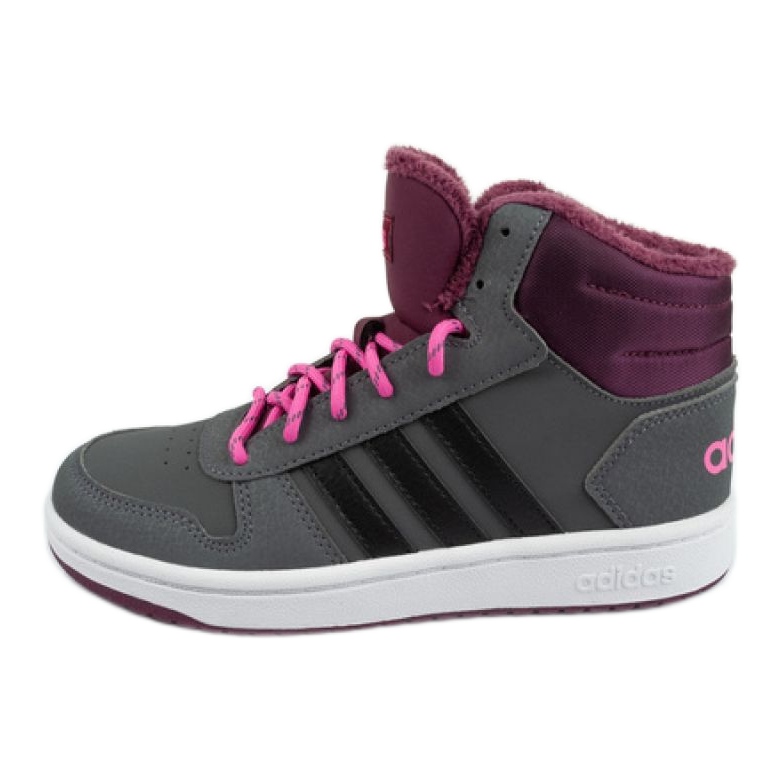 Scarpe Adidas Hoops Mid 2.0 K GZ7796 grigio