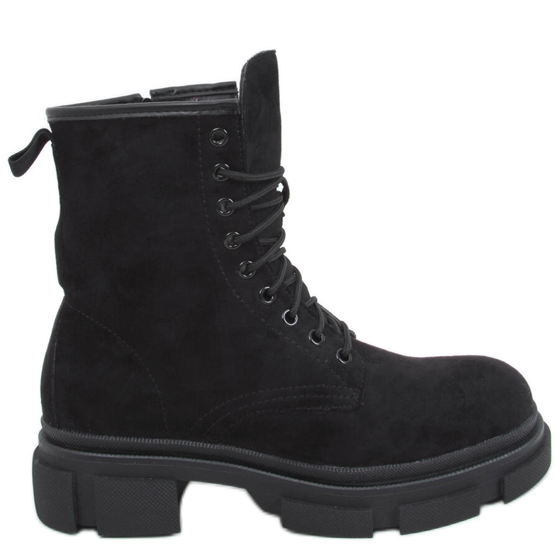 Lavoratori in pelle scamosciata Dazy Black nero