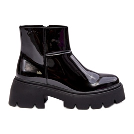 Stivali da Donna in Vernice GOE MM2N4058 Nero