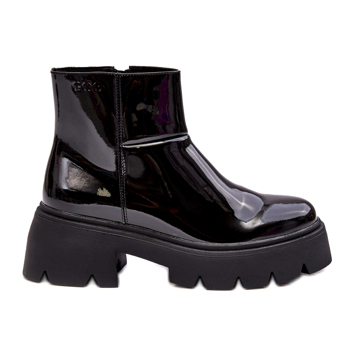 Stivali da Donna in Vernice GOE MM2N4058 Nero