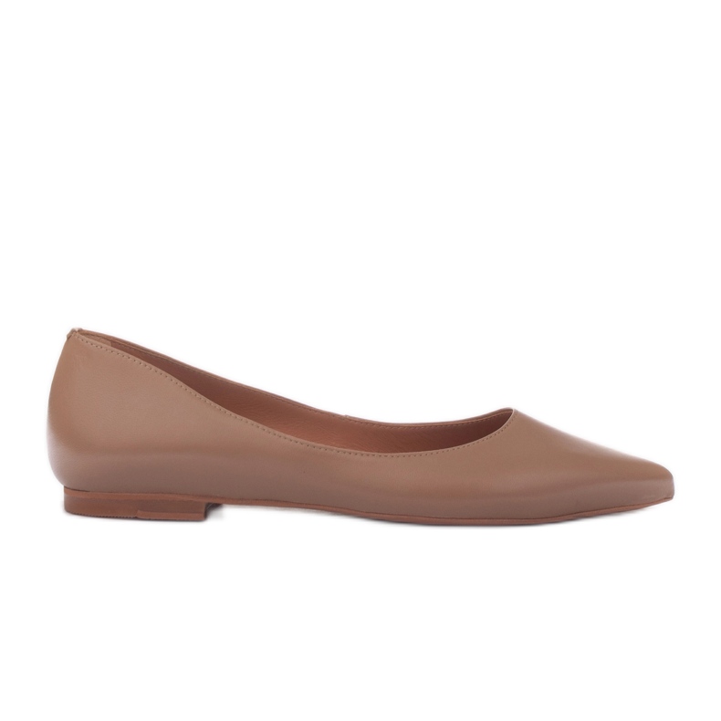 Marco Shoes Ballerine sottili beige