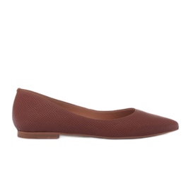 Marco Shoes Ballerine sottili marrone
