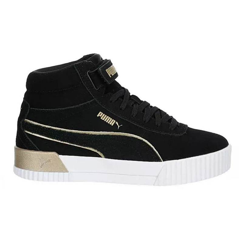 Scarpe Puma Carina Mid Sd Metal V2 W 384384-01 nero