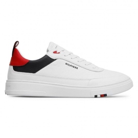 Scarpe Tommy Hilfiger Modern Cupsole in pelle M FM0FM03427-0GY bianco