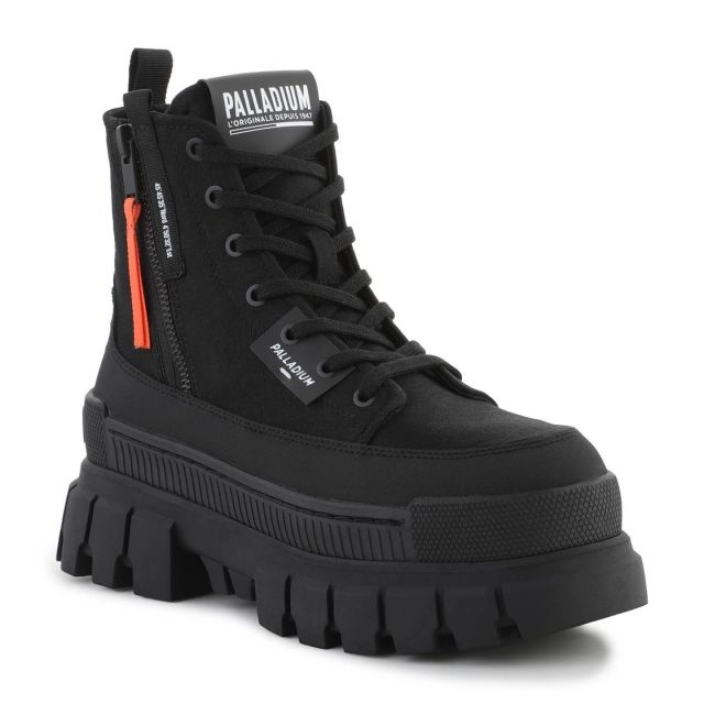 Scarpe Palladium Revolt Boot Zip Tx W 98860-008 nero
