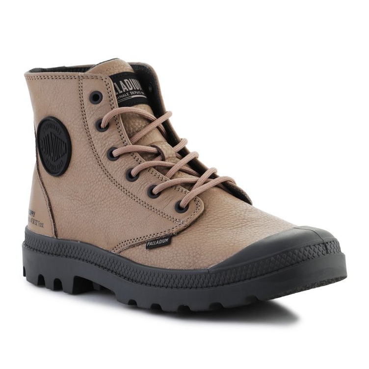 Scarpe Palladium Pampa Hi Supply Lth 77963-297 marrone
