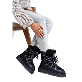 Doposci Impermeabili con Plateau Vegan D.Franklin DFSH370004 Nero