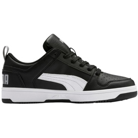 Scarpe da bambino Puma Rebound Layup Lo Sl nere 370490 02 nero