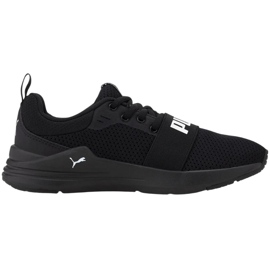 Puma Wired Run Jr. nero 374214 01 scarpe per bambini