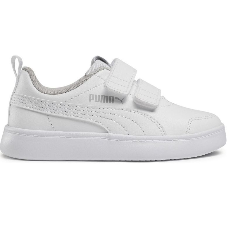 Scarpe da bambino Puma Courtflex v2 V bianche 371543 04 bianca