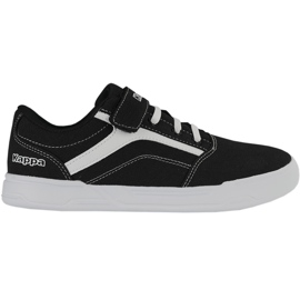 Scarpe da bambino Kappa Chose Sun K nere e bianche 260691K 1110 nero