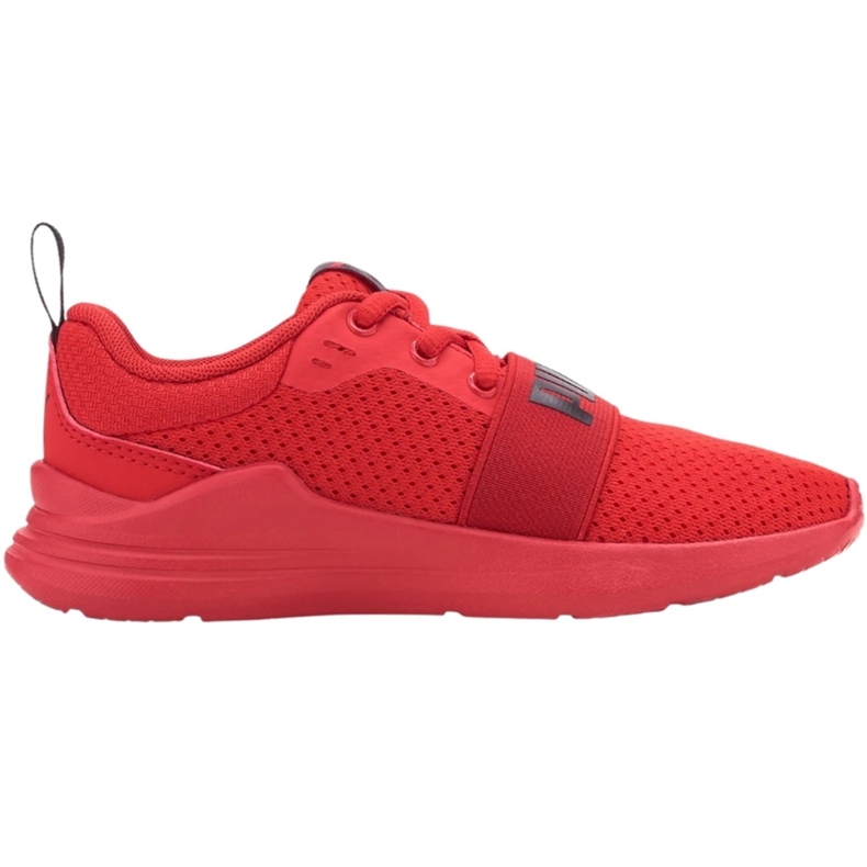 Scarpe da bambino Puma Wired Run Jr rosse 374216 05 rosso