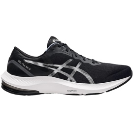 Scarpe da corsa da uomo Asics Gel Pulse 13 nere e bianche 1011B175 002 nero