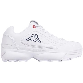 Scarpe Kappa Rave Nc bianche 242782 1010 bianco
