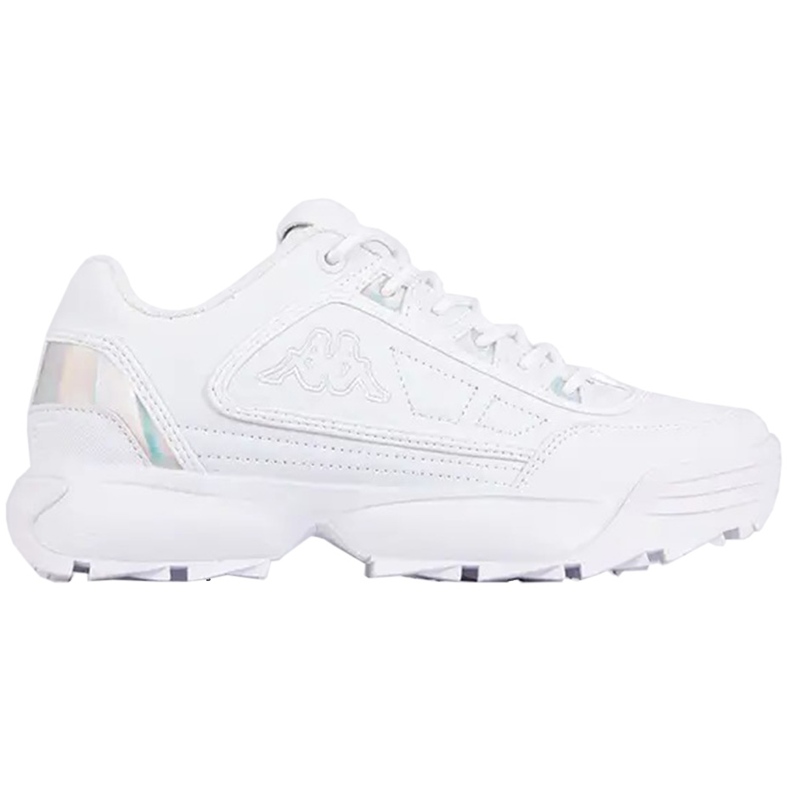 Scarpe Kappa Rave Gc da donna bianche e argento 242681GC 1010 bianca