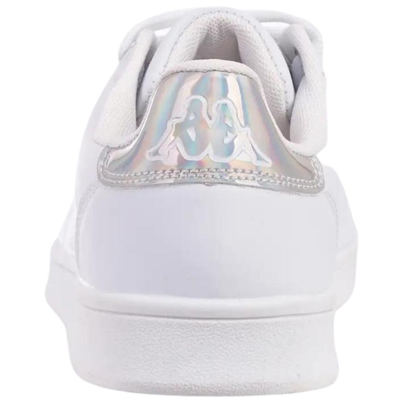 Scarpa da donna Kappa Limit bianca e argento 243049 1017