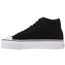 Scarpe da donna Kappa Boron MId Pf nere e bianche 243161 1110 nero