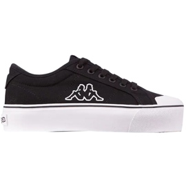 Scarpe Kappa Boron Low Pf da donna nere e bianche 243162 1110 nero