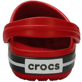 Zoccoli per bambini Crocs Kids Crocband Clog rosso-grigio 207006 6IB