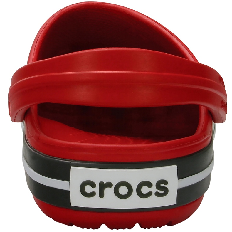 Zoccoli per bambini Crocs Kids Crocband Clog rosso-grigio 207006 6IB