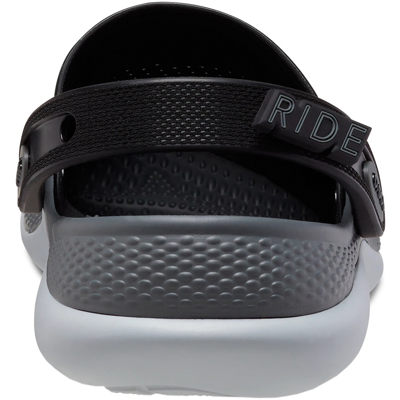 Zoccoli Crocs LiteRide 360 ​​Clog neri e grigi 206708 0DD nero