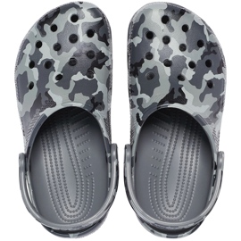 Zoccoli mimetici Crocs Classic Print Camo - grigi 206454 0IE grigio