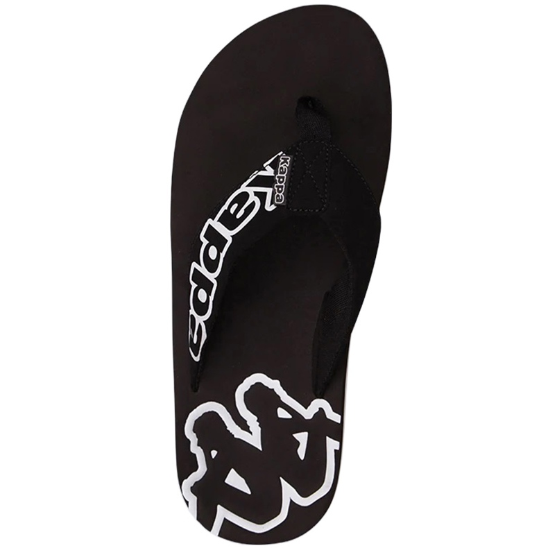 Pantofole da uomo nere Kappa Aryse 243111 1110 nero
