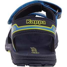 Sandali per bambini Kappa Paxos blu navy e blu 260864K 6733
