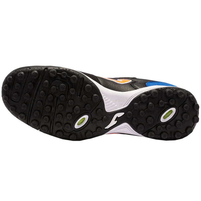 Scarpe da calcio Joma Top Flex 2201 Turf nere e blu TOPW2201TF nero nero