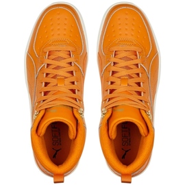 Scarpe da uomo Puma Rebound Rugged arancione 387592 02 arancia