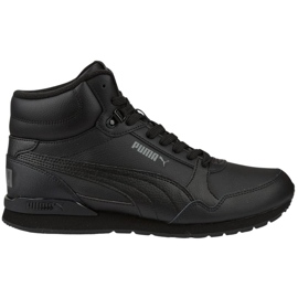 Scarpe Puma St Runner v3 Mid da uomo nere 387638 01 nero