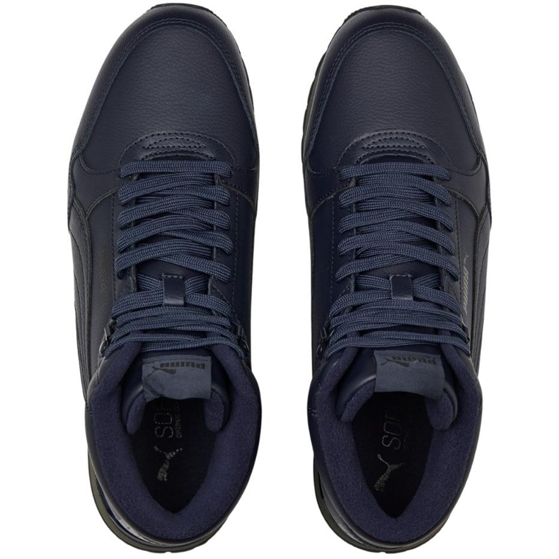 Scarpe Puma St Runner v3 Mid da uomo, blu navy 387638 04