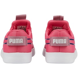 Scarpe da bambino Puma Courtflex v2 Slip On Ps rosa 374858 12