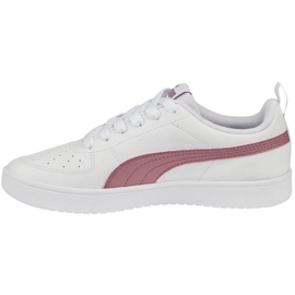 Scarpe da donna Puma Rickie bianco-rosa 387607 04
