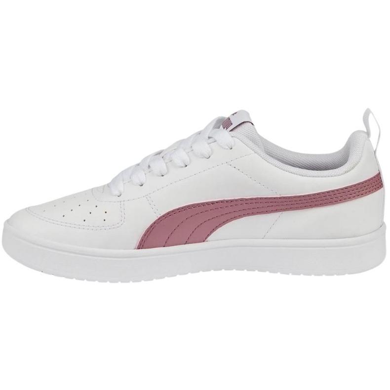 Scarpe da donna Puma Rickie bianco-rosa 387607 04 bianca