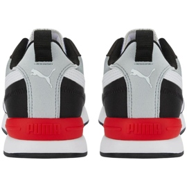 Scarpe Puma R78 da uomo nere e grigie 373117 66 bianca