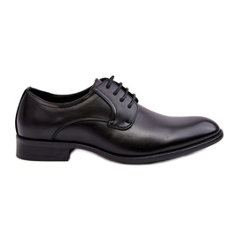 Scarpe da uomo in pelle nere Harene nero