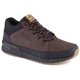 Stivaletti Bustagrip M MRM5F in pelle, marrone