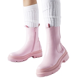 Stivaletti Bethesda rosa leggermente isolanti